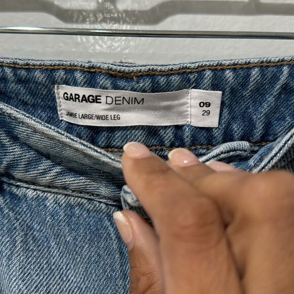 Garage Wide Leg Jeans New with Tags Size 29 Blue - Picture 2 of 8